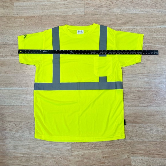 FedEx Occunomix Hi-Viz Workwear Shirt size XL Type R Class 2 LUX-SSETP2B S/S Tee - Picture 6 of 9